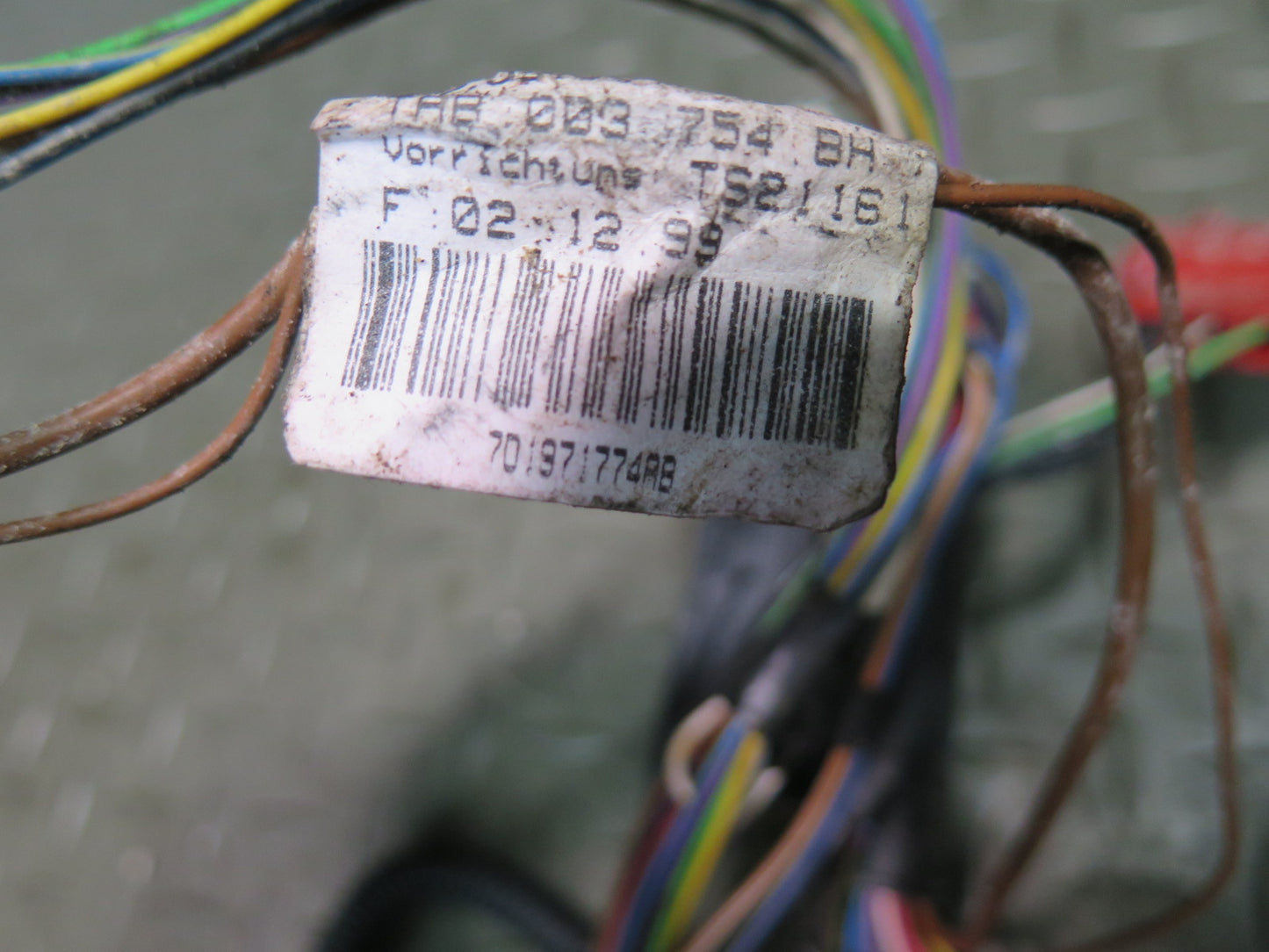 00-03 VW Eurovan T4 2.8L EQH Automatic Transmission Wire Wiring Harness OEM