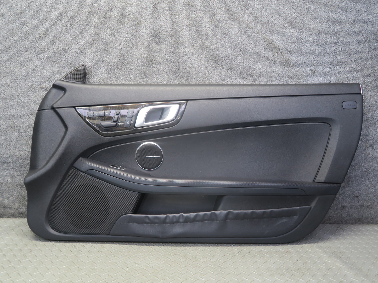 12-16 Mercedes R172 SLK Front Left & Right Side Interior Door Panel Cover Set
