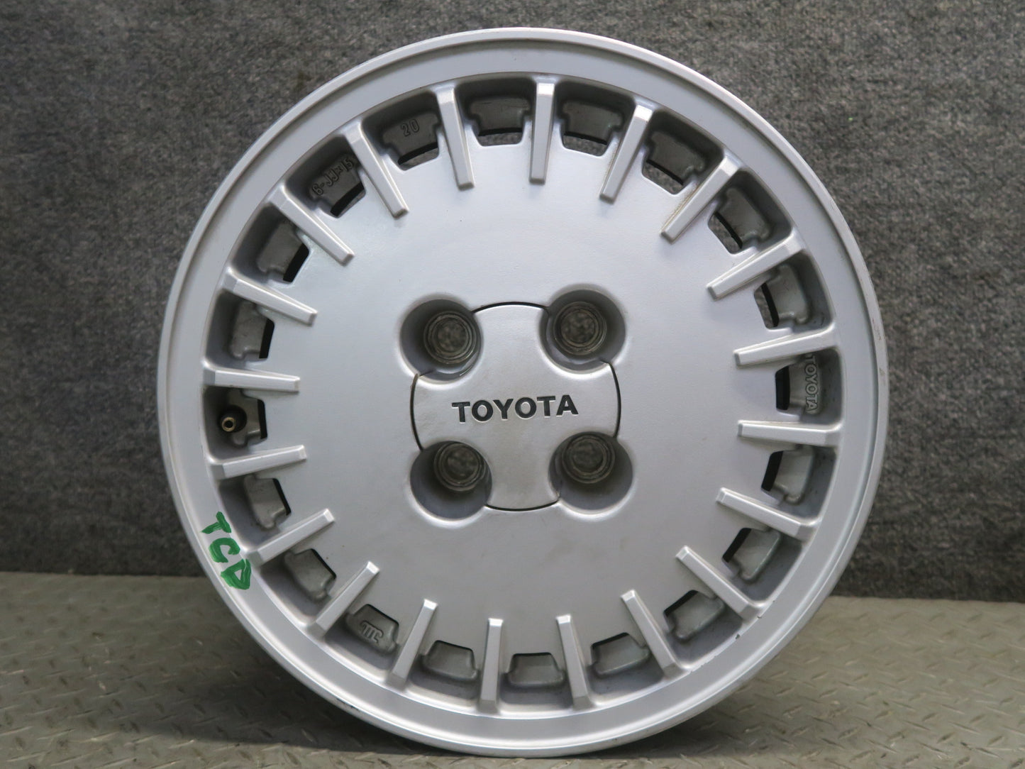 84-88 Toyota Cressida MX73 Factory R15 15" Alloy Wheel Rim 15x6J ET20 OEM
