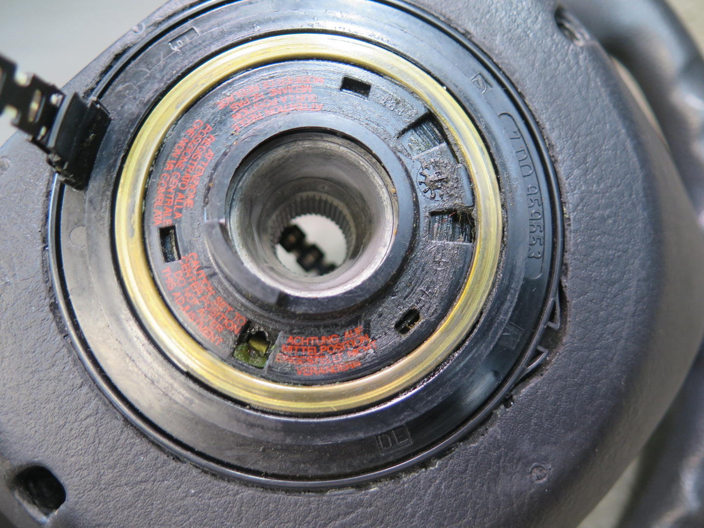 99-03 Volkswagen VW Eurovan T4 4-SPOKE Steering Black 91K Miles OEM