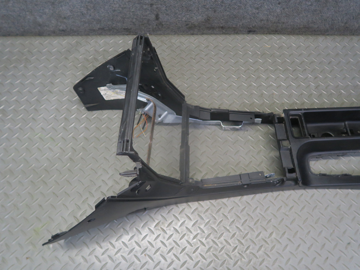 96-02 BMW E36/7 Z3 Roadster Center Console Trim Cover Panel Beige OEM