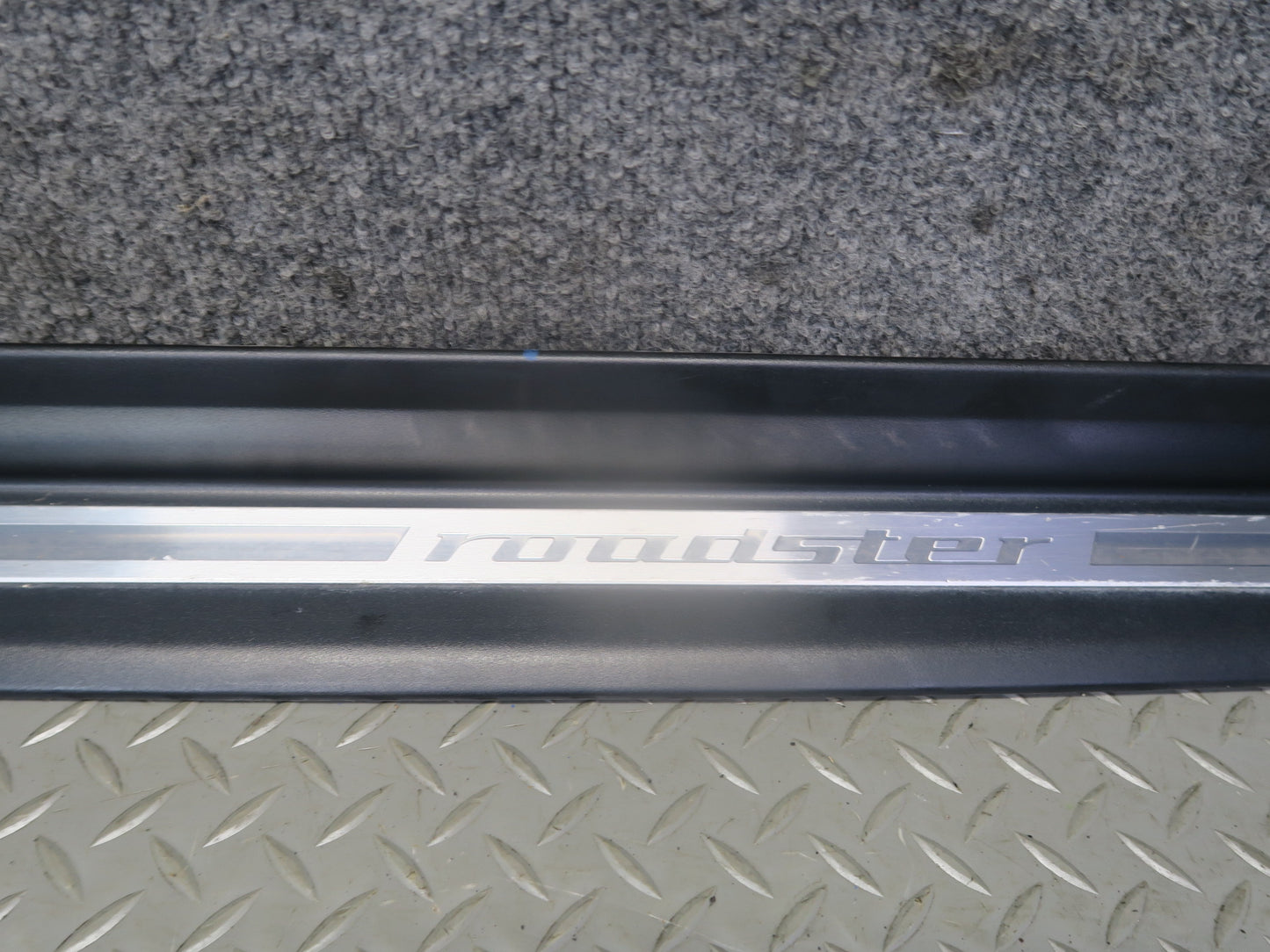 96-02 BMW E36/7 Z3 Roadster Left & Right Door Sill Scuff Kick Panel Trim Set OEM