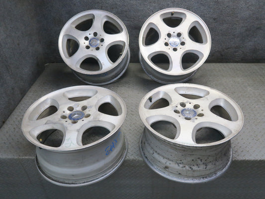 94-02 Mercedes R129 Sl-class Set of 4 Alloy R17" Wheel Rim 17x8.25 ET34 OEM