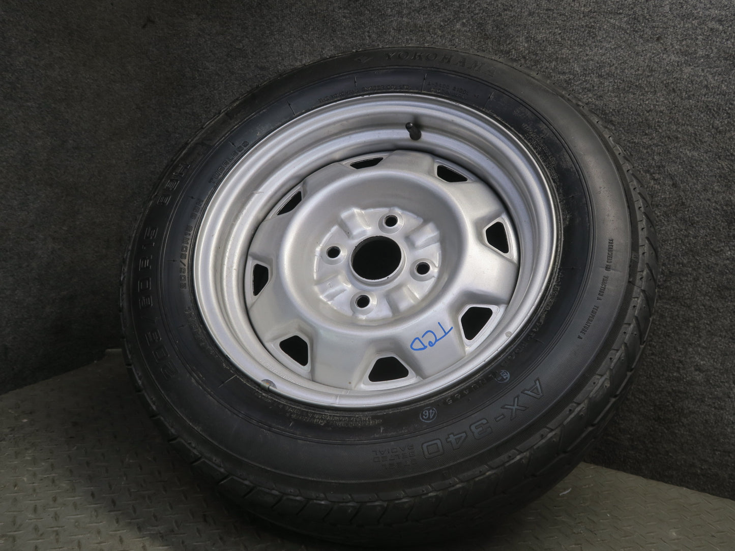84-88 Toyota Cressida MX73 Spare Tire R15 15" Wheel 15x6J ET24 205/60 OEM