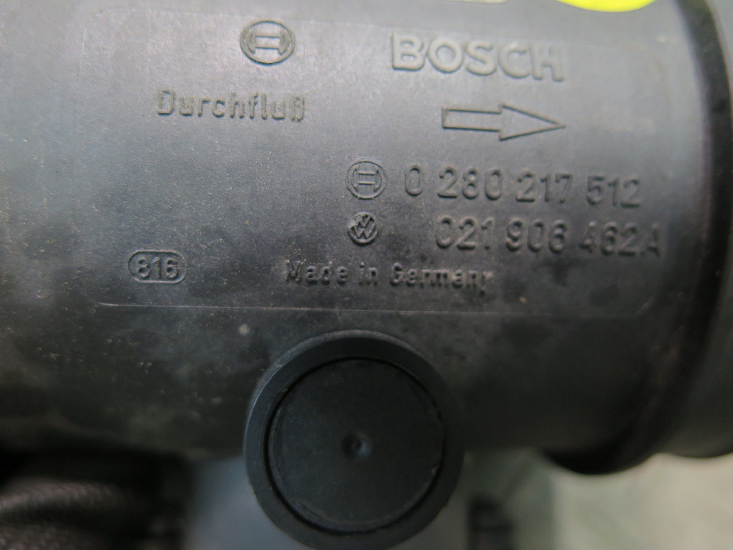 99-00 VW Eurovan T4 2.8L Mass Air Flow Meter MAF Sensor 021906462A OEM
