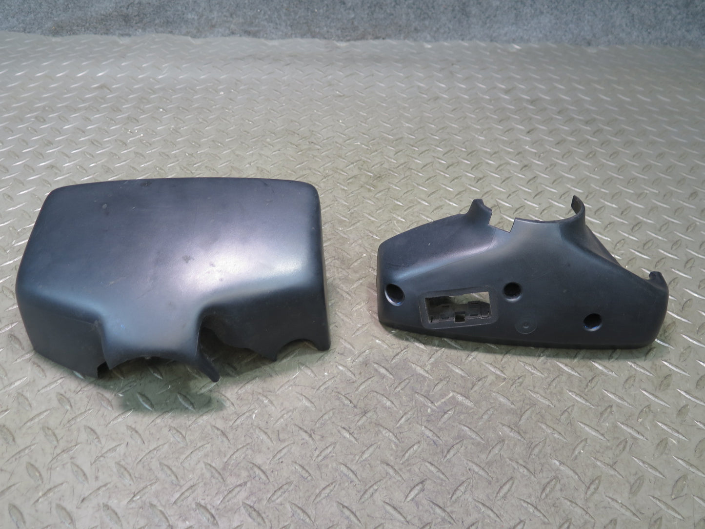 97-03 VW Eurovan T4 Steering Column Upper & Lower Trim Panel Black Set OEM