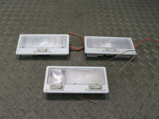 99-03 VW Eurovan T4 Set of 3 Front & Rear Interior Dome Reading Light Lamp OEM