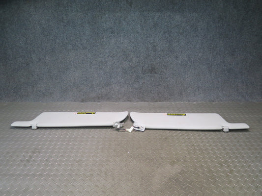 99-03 VW Eurovan T4 Set of 2 Front Left & Right Sun Visor Gray OEM