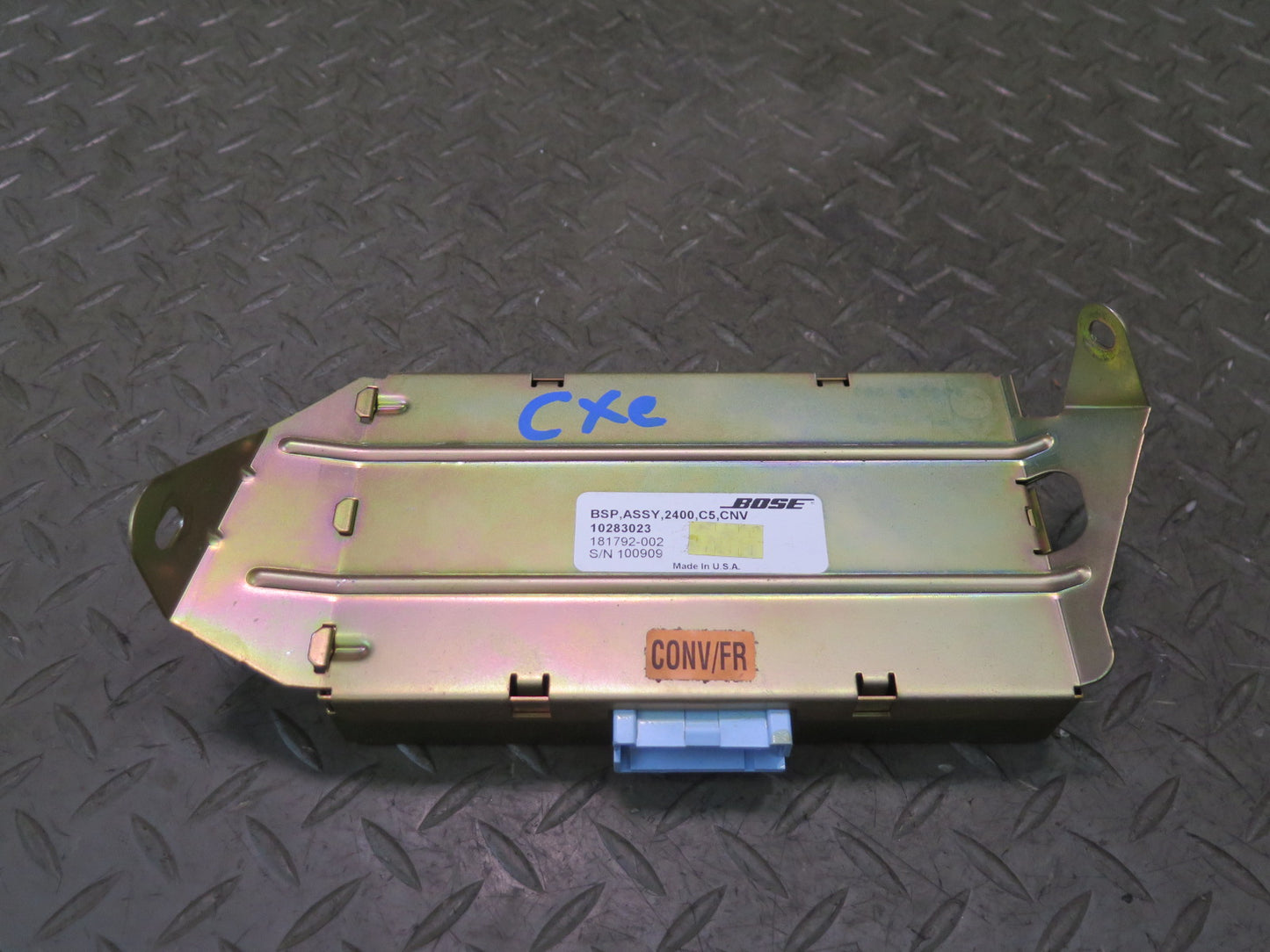 97-04 Chevrolet Corvette C5 Convertible Bose Audio System Amplifier AMP 10283023