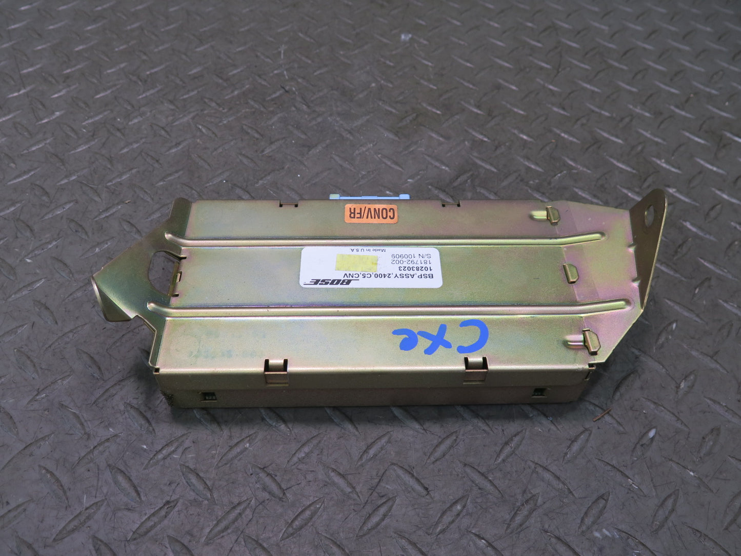 97-04 Chevrolet Corvette C5 Convertible Bose Audio System Amplifier AMP 10283023