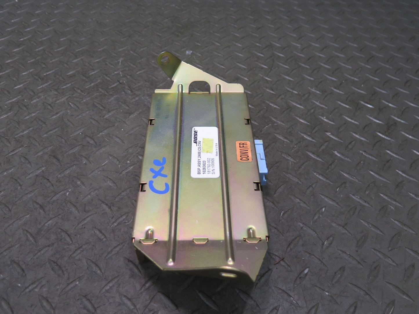97-04 Chevrolet Corvette C5 Convertible Bose Audio System Amplifier AMP 10283023