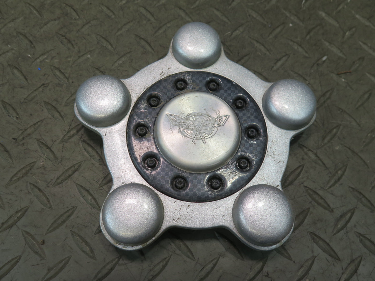 97-04 Chevrolet Corvette C5 Set of 4 Wheel Hub Center Cap Cover OEM