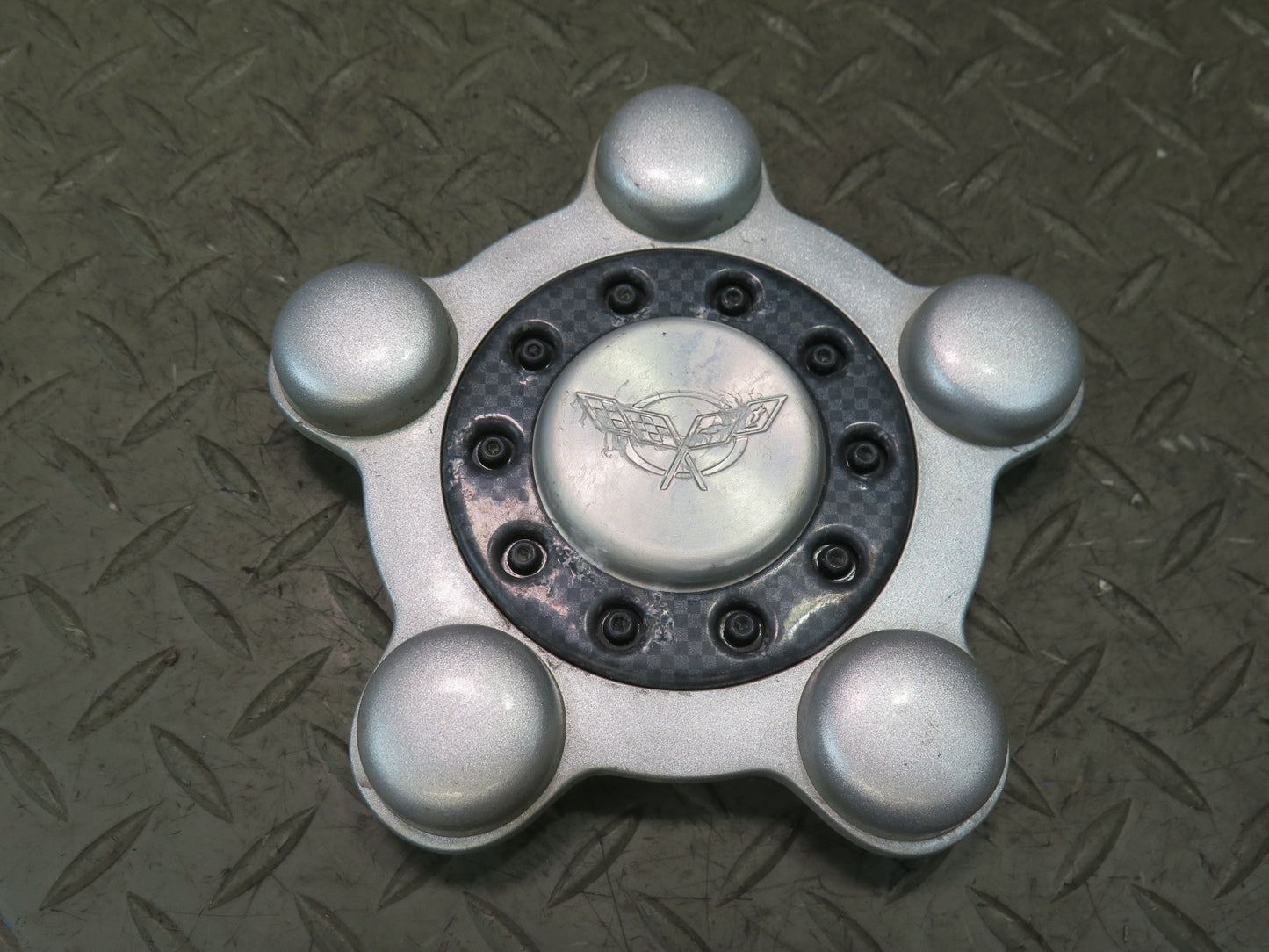 97-04 Chevrolet Corvette C5 Set of 4 Wheel Hub Center Cap Cover OEM