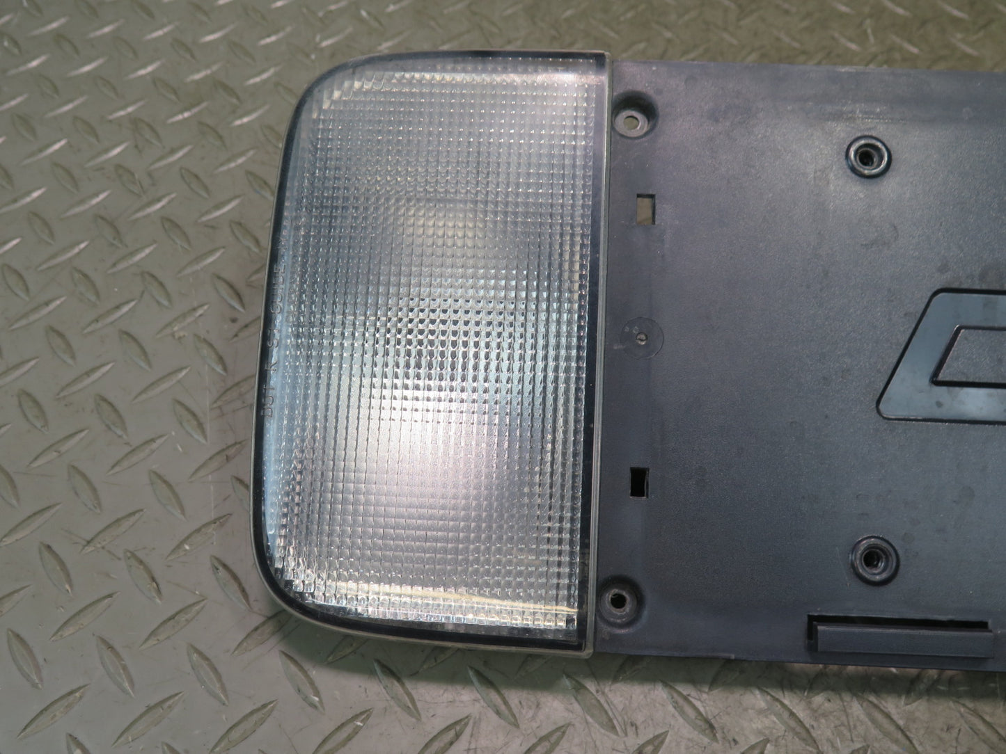 97-04 Chevrolet Corvette C5 SSR Rear License Plate Holder Bracket w Light OEM