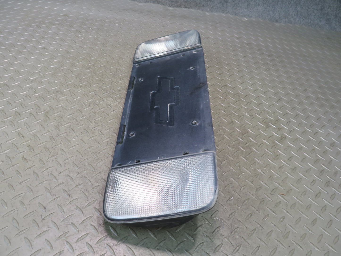 97-04 Chevrolet Corvette C5 SSR Rear License Plate Holder Bracket w Light OEM