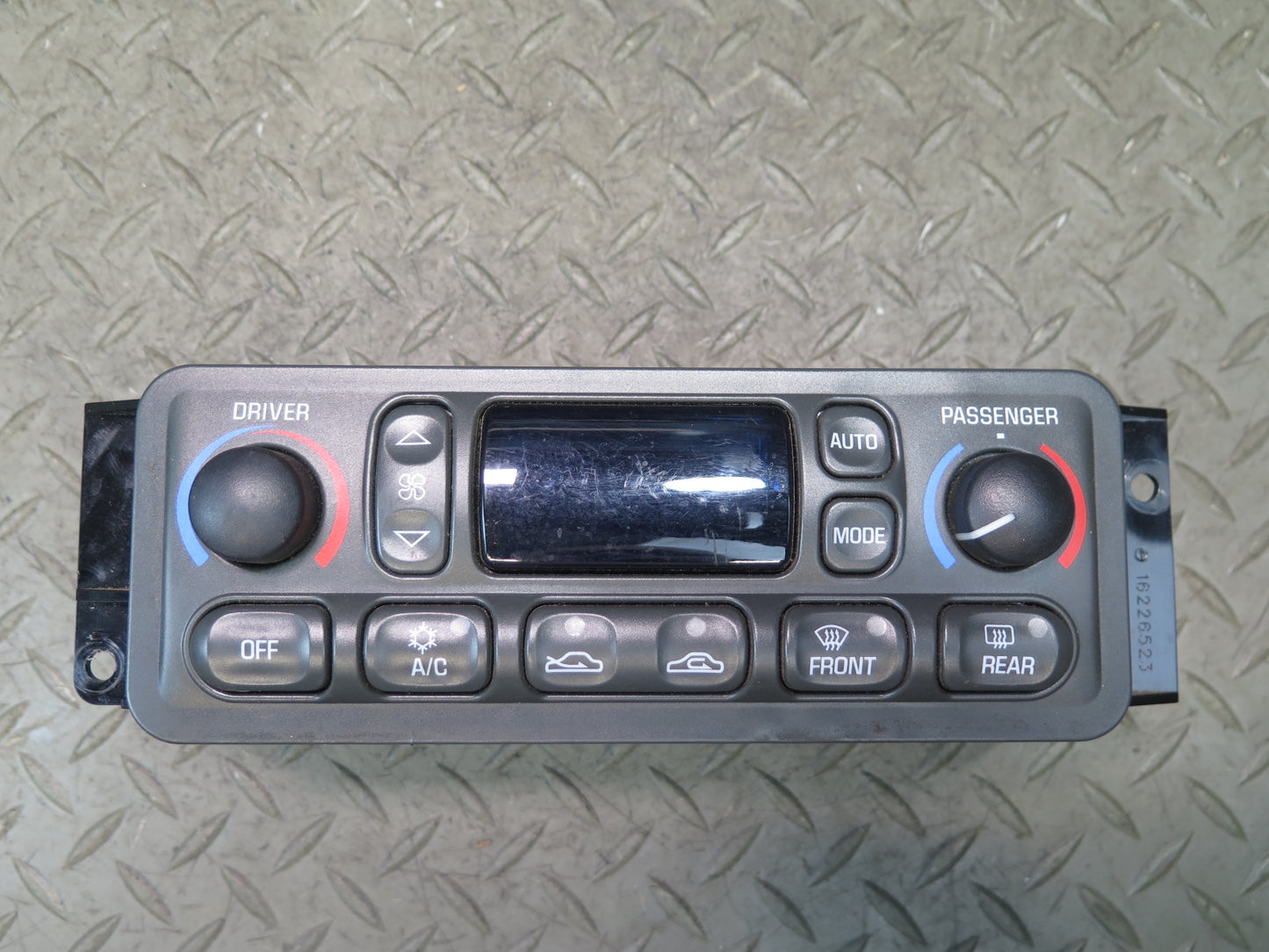 97-04 Chevrolet Corvette C5 A/C Heater Climate Control Switch 16254311 OEM