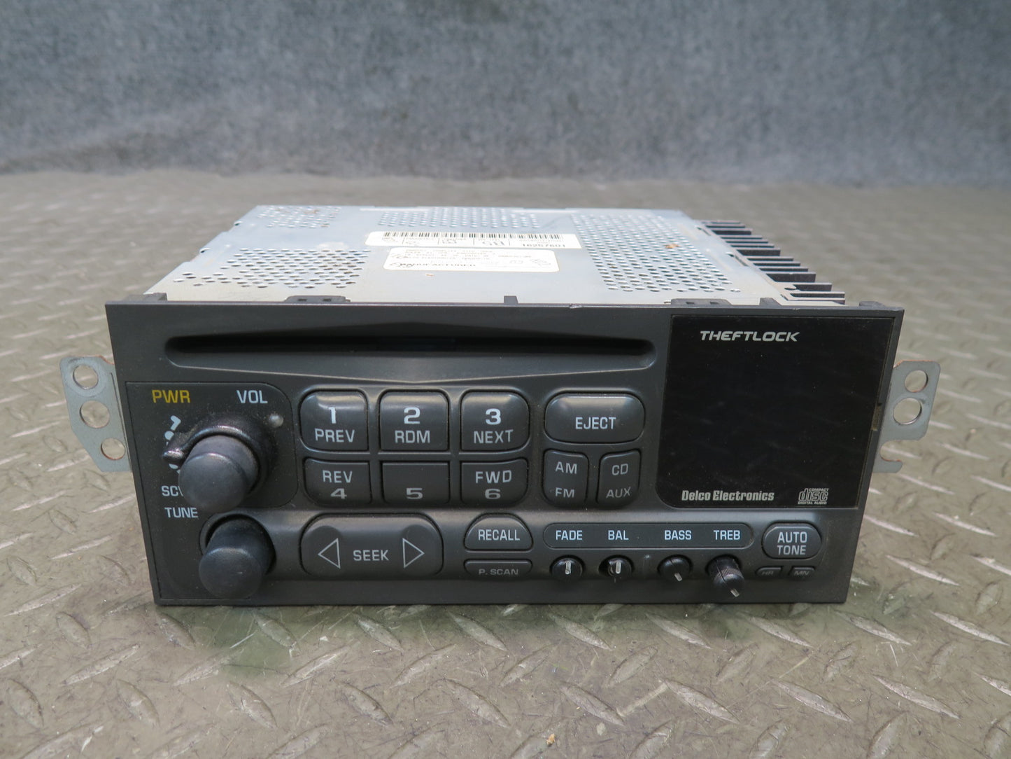 97-04 Chevrolet Corvette C5 Radio CD Player Receiver Head Unit 16257601 OEM