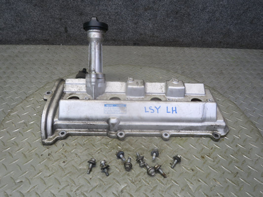 01-06 Lexus LS430 3UZFE Left Engine Cylinder Head Valve Cover w Oil Neck OEM