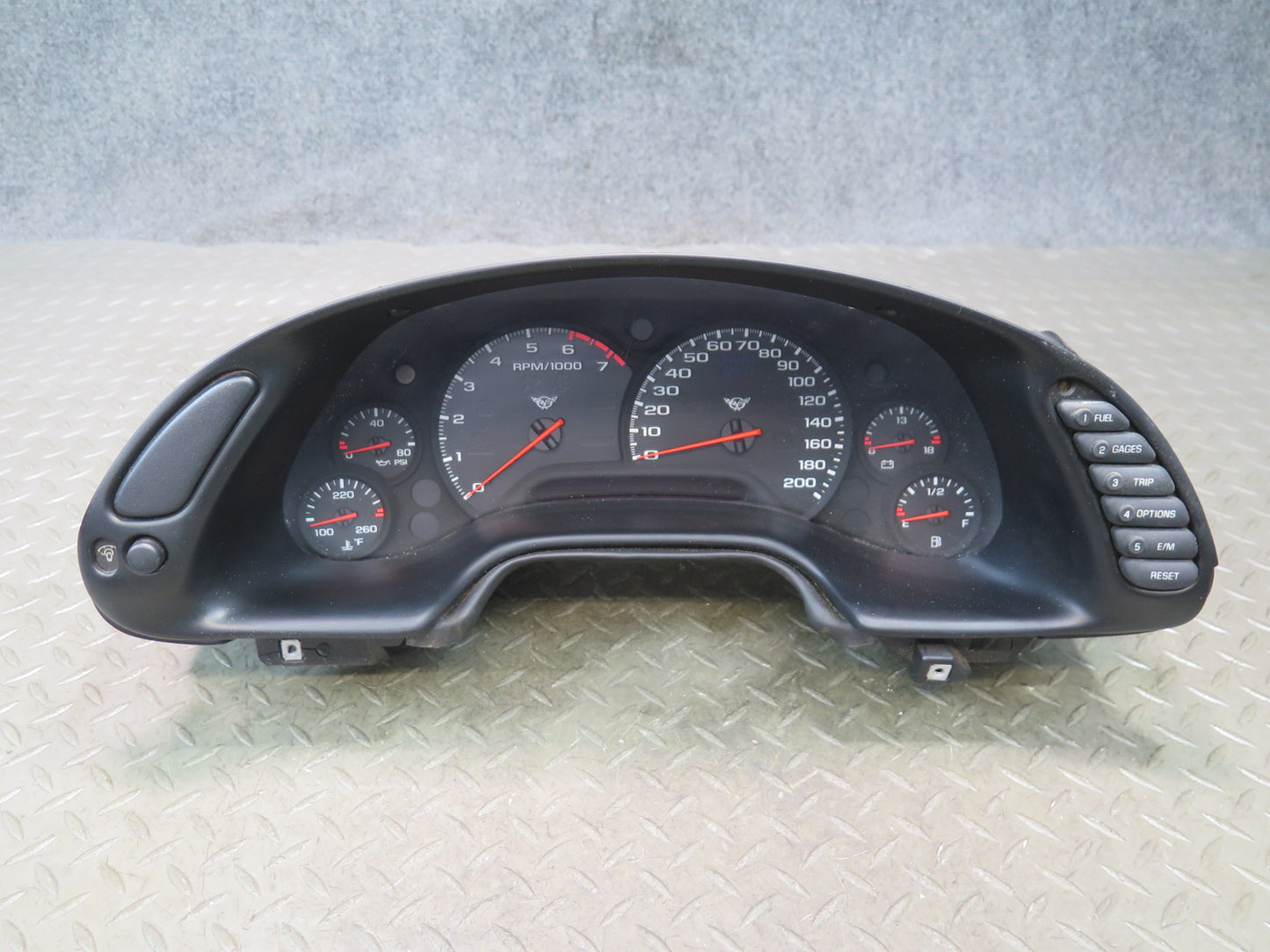 97-98 Chevrolet Corvette C5 Instrument Cluster Gauge Speedometer 45K Miles OEM
