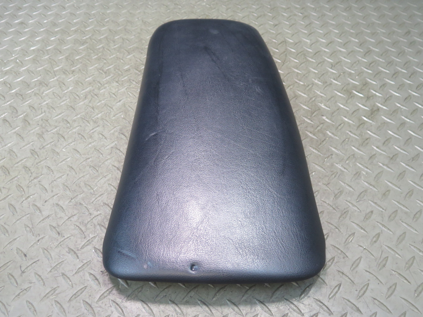 97-04 Chevrolet Corvette C5 Center Console Leather Armrest Lid Black OEM