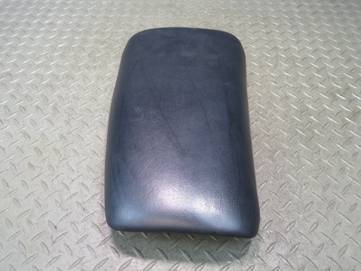 97-04 Chevrolet Corvette C5 Center Console Leather Armrest Lid Black OEM