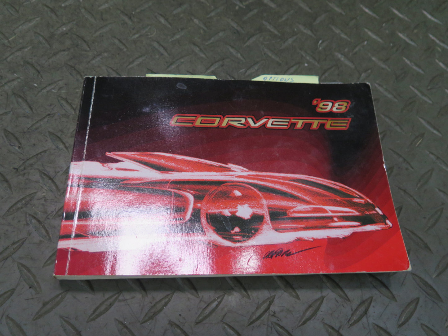 1998 Chevrolet Corvette C5 Owners Guide Manual Book Set w Case OEM