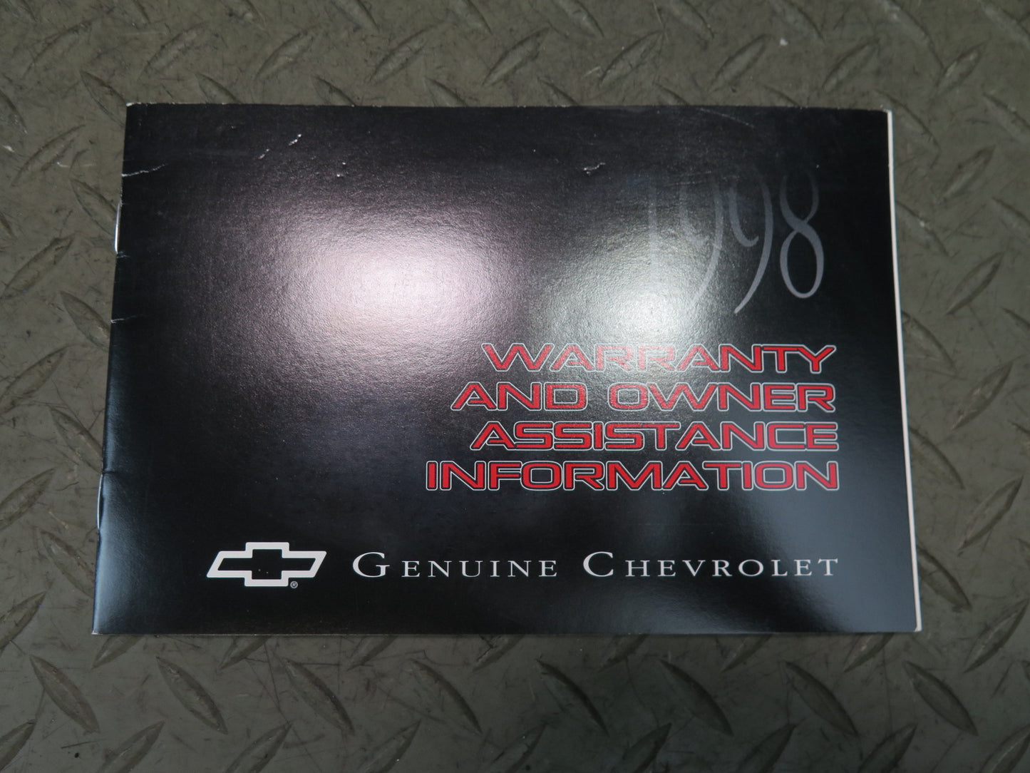 1998 Chevrolet Corvette C5 Owners Guide Manual Book Set w Case OEM