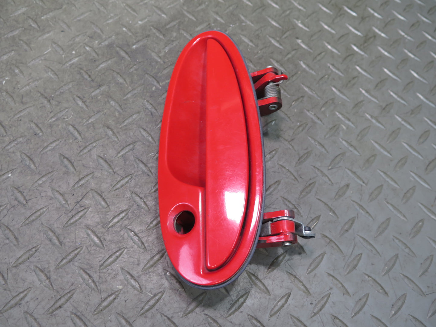 97-04 Chevrolet Corvette C5 Set of 2 Left & Right Door Exterior Handle RED OEM