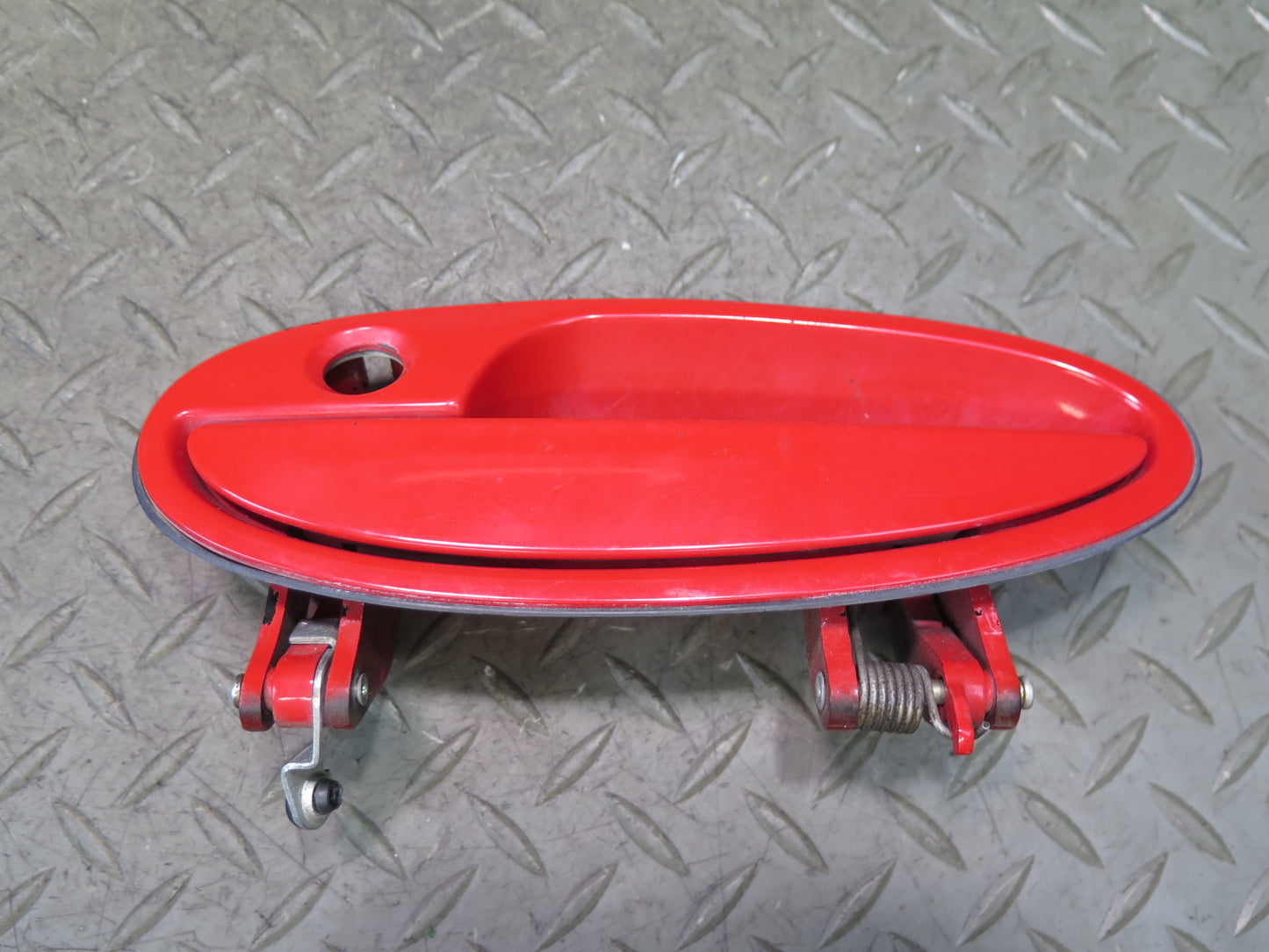 97-04 Chevrolet Corvette C5 Set of 2 Left & Right Door Exterior Handle RED OEM
