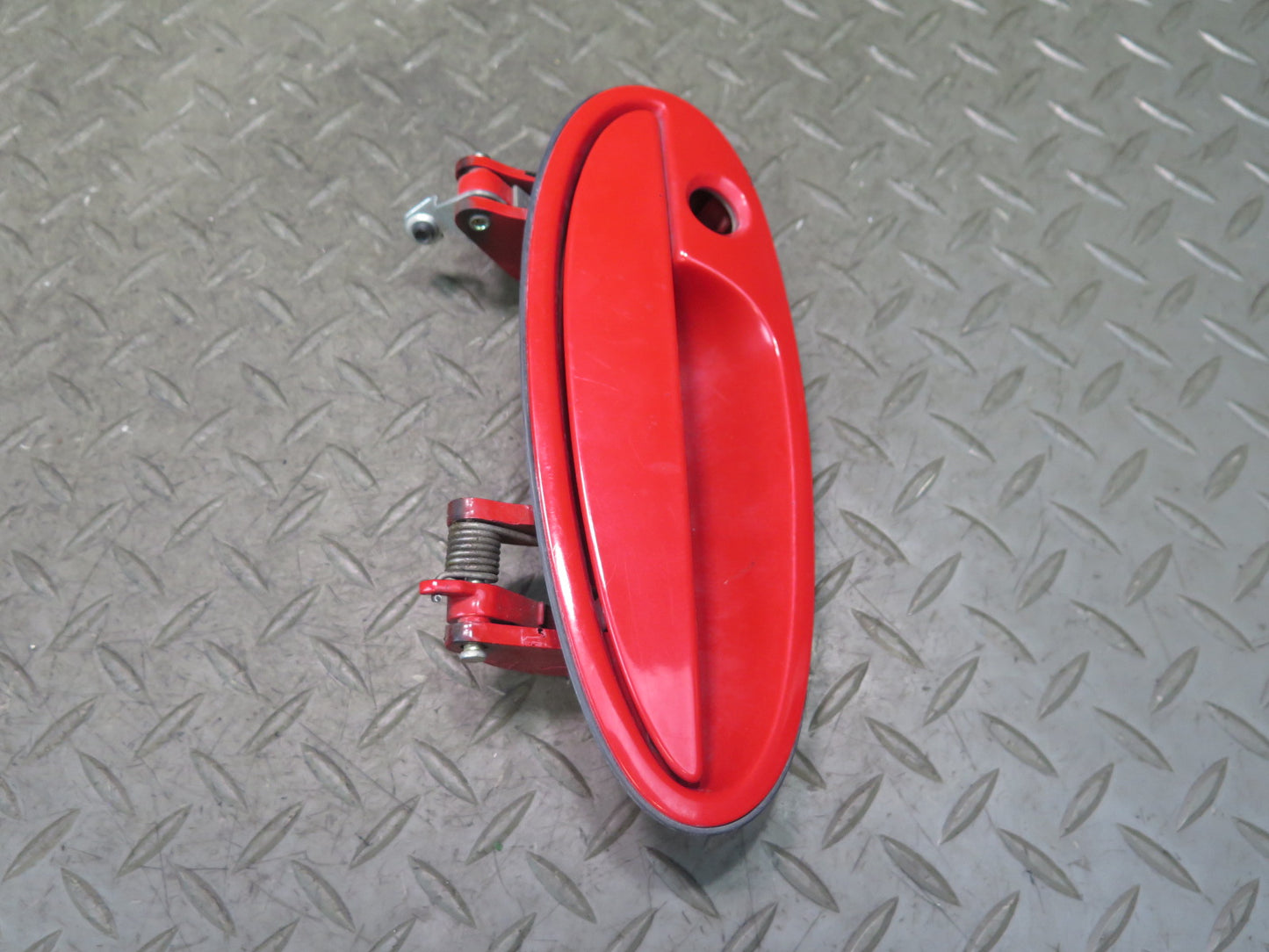 97-04 Chevrolet Corvette C5 Set of 2 Left & Right Door Exterior Handle RED OEM