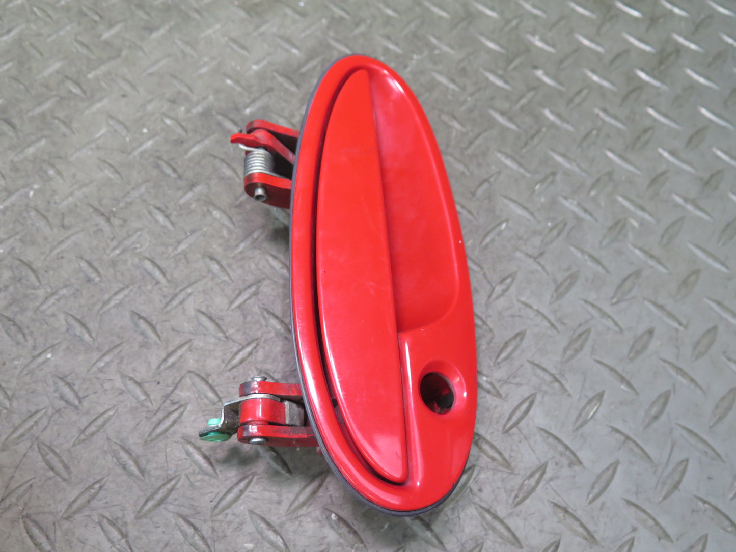 97-04 Chevrolet Corvette C5 Set of 2 Left & Right Door Exterior Handle RED OEM