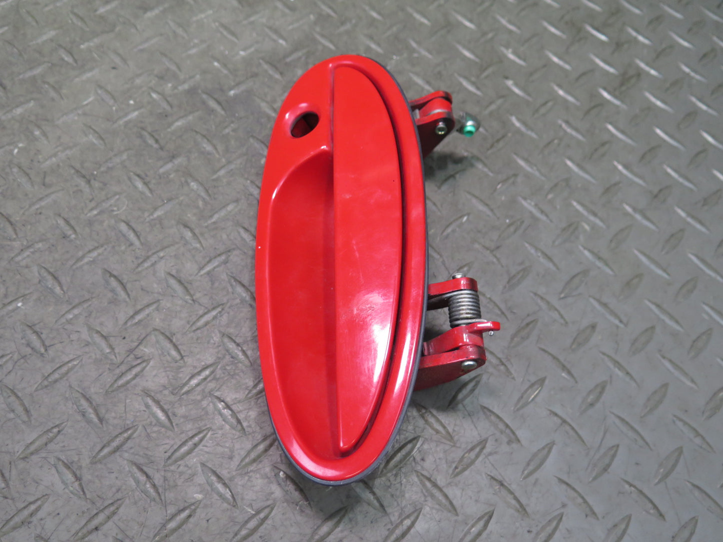 97-04 Chevrolet Corvette C5 Set of 2 Left & Right Door Exterior Handle RED OEM