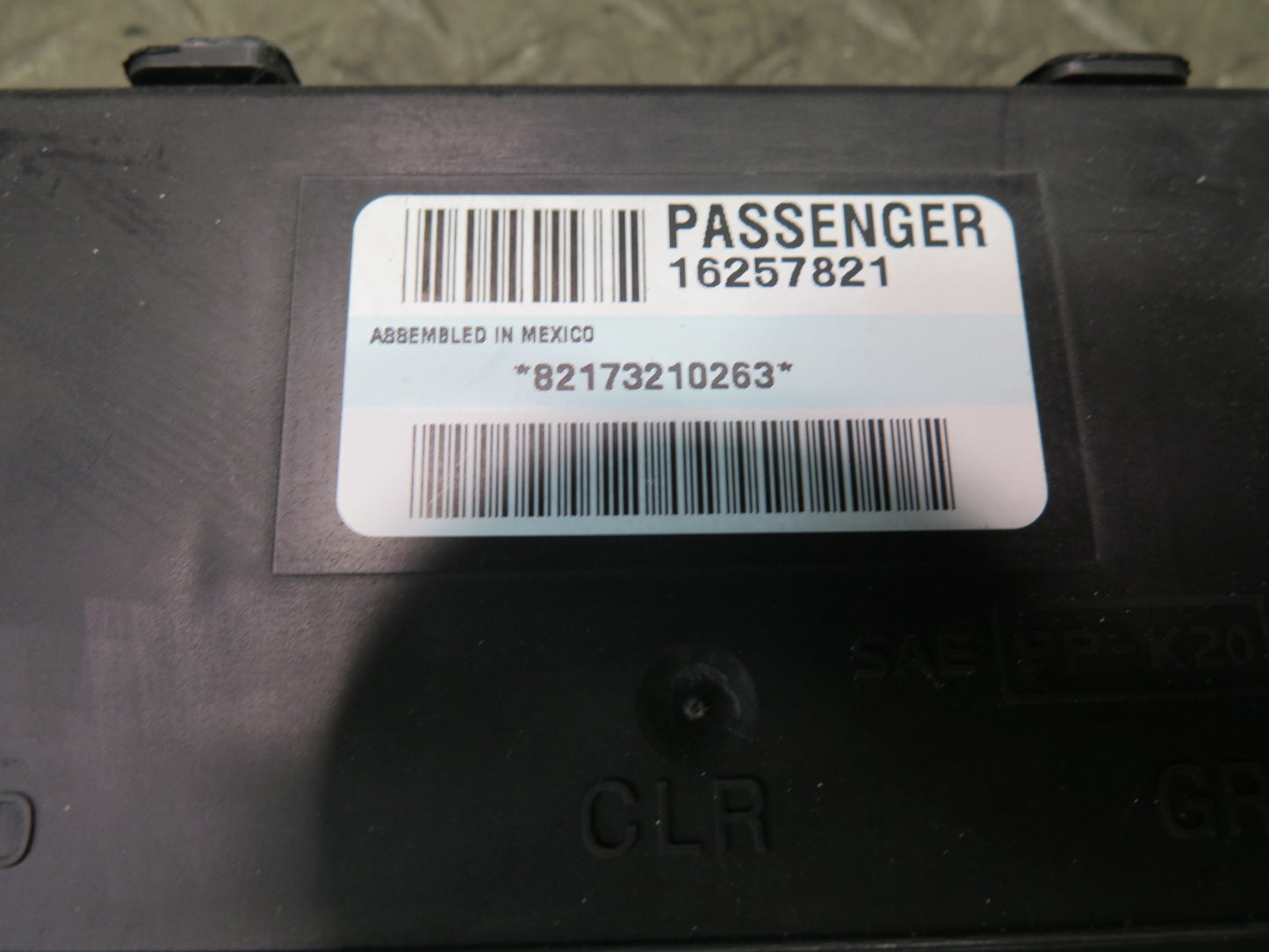 97-99 Chevrolet Corvette C5 Right Passenger Door Control Module 16257821 OEM