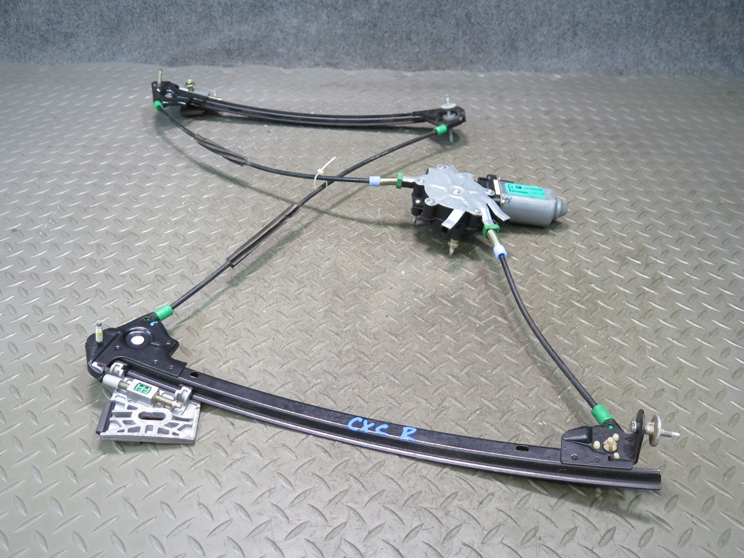 97-04 Chevrolet Corvette C5 Right Door Window Regulator w Motor 10408036 OEM