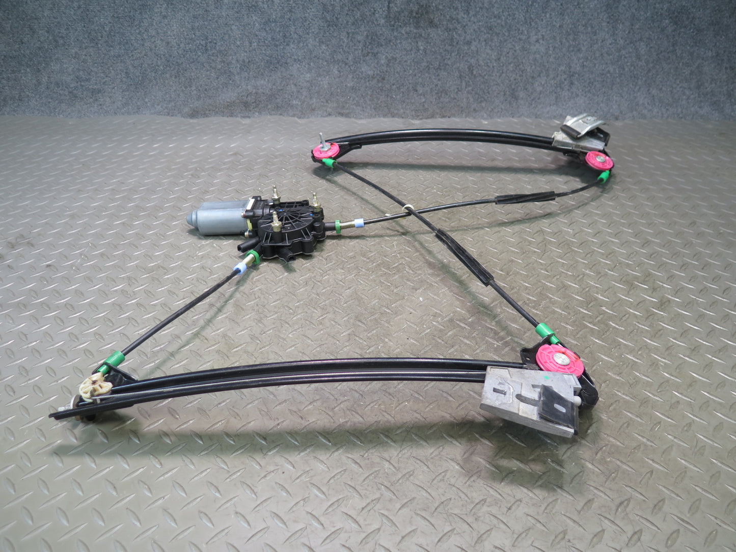 97-04 Chevrolet Corvette C5 Right Door Window Regulator w Motor 10408036 OEM