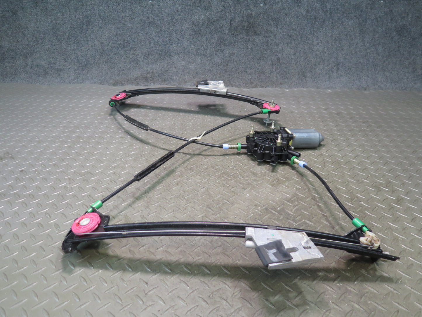 97-04 Chevrolet Corvette C5 Left Door Window Regulator w Motor 10408035 OEM