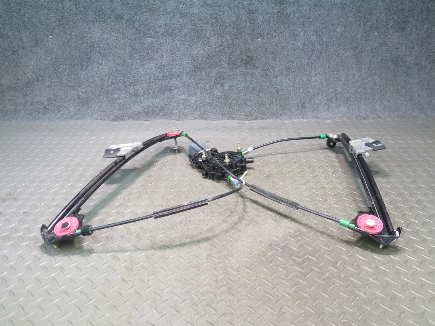 97-04 Chevrolet Corvette C5 Left Door Window Regulator w Motor 10408035 OEM