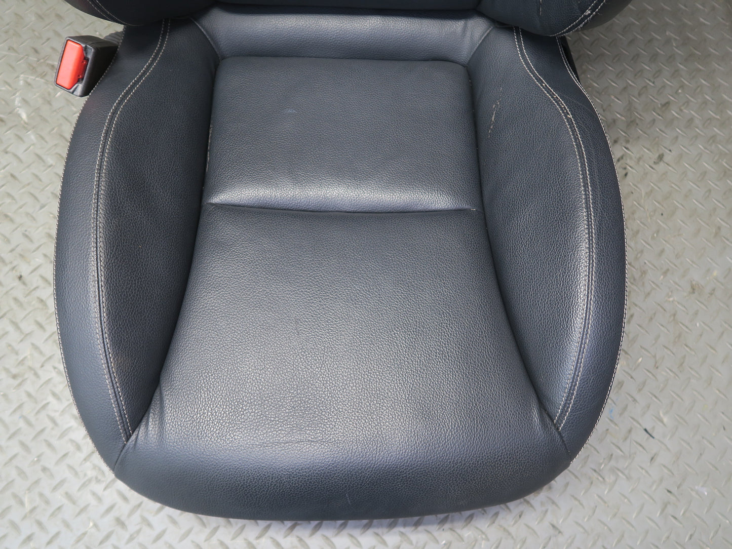 2012-2016 Mercedes R172 SLK Front Left & Right Side Leather Seat Black Set of 2