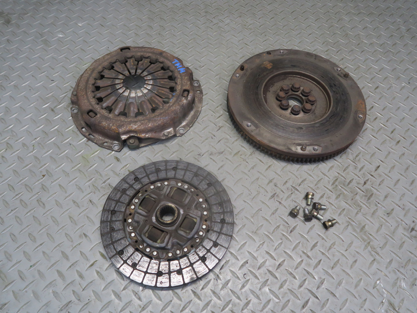 00-05 Toyota MR2 Spyder ZZW30L M/T Flywheel Clutch Pressure Plate Set OEM