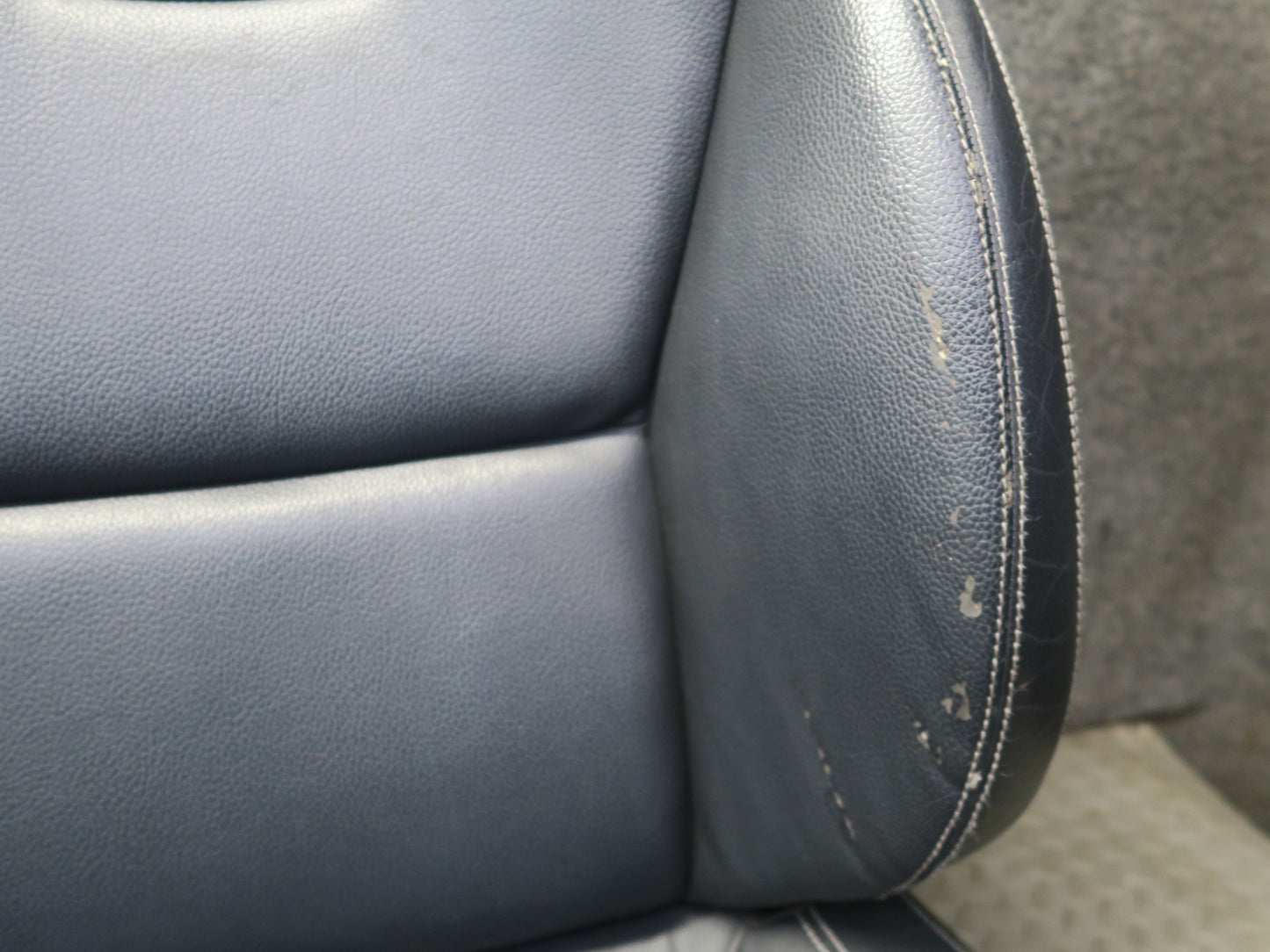 2012-2016 Mercedes R172 SLK Front Left & Right Side Leather Seat Black Set of 2