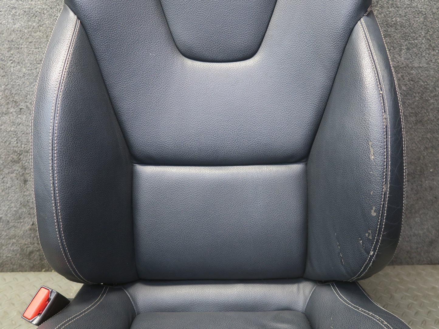 2012-2016 Mercedes R172 SLK Front Left & Right Side Leather Seat Black Set of 2