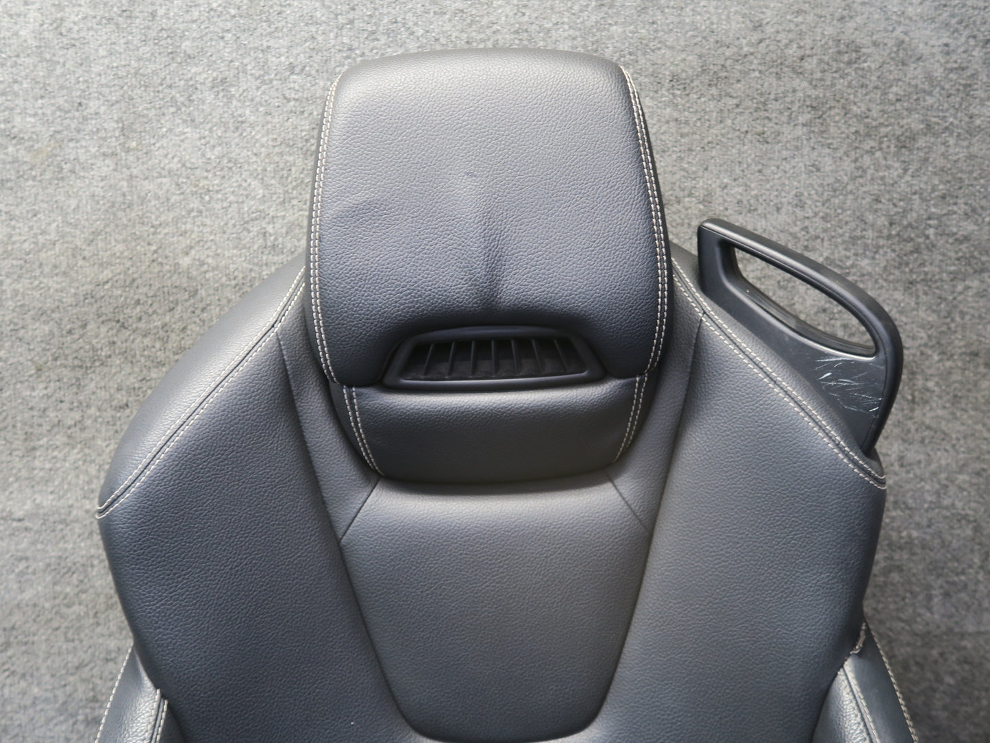 2012-2016 Mercedes R172 SLK Front Left & Right Side Leather Seat Black Set of 2