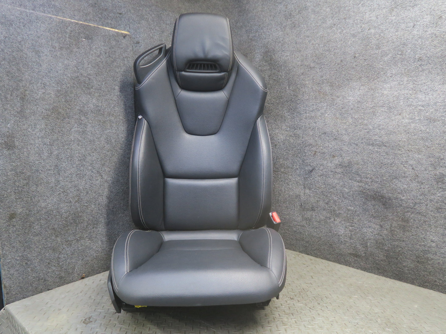 2012-2016 Mercedes R172 SLK Front Left & Right Side Leather Seat Black Set of 2