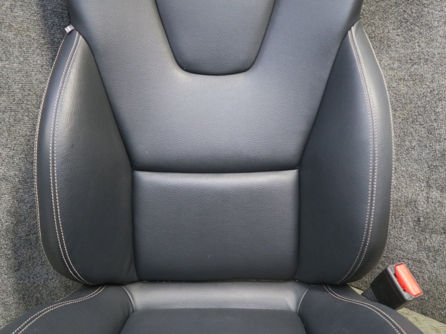 2012-2016 Mercedes R172 SLK Front Left & Right Side Leather Seat Black Set of 2