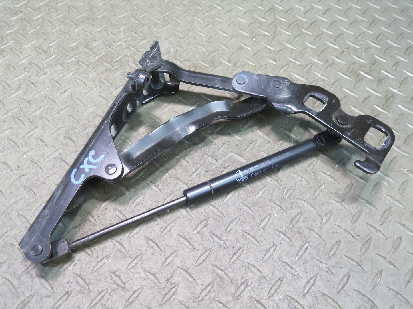 98-04 Chevrolet Corvette C5 Convertible Rear Left & Right Trunk Hinge Set OEM