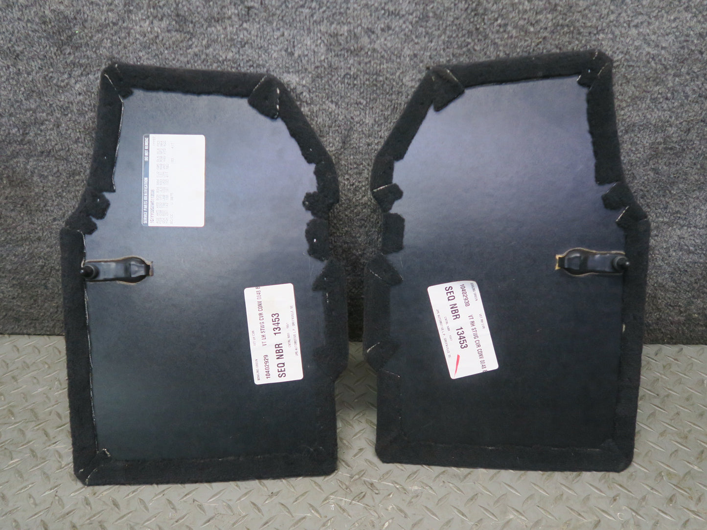 98-00 Chevrolet Corvette C5 Convert Floor MAT Trunk Liner Carpet Cover Set OEM