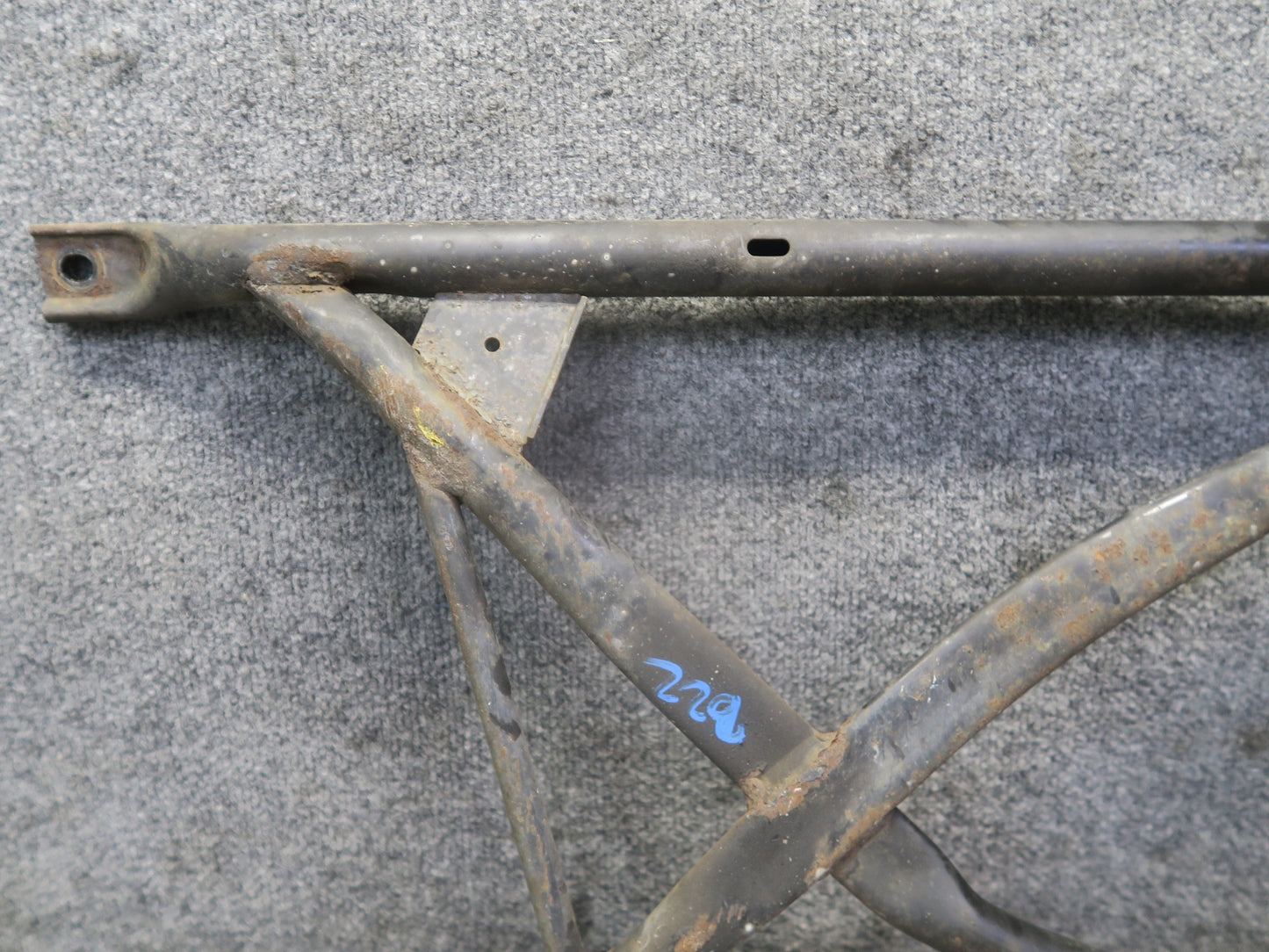 96-02 BMW E36/7 Z3 Front X Brace Crossmember Reinforcement Subframe OEM