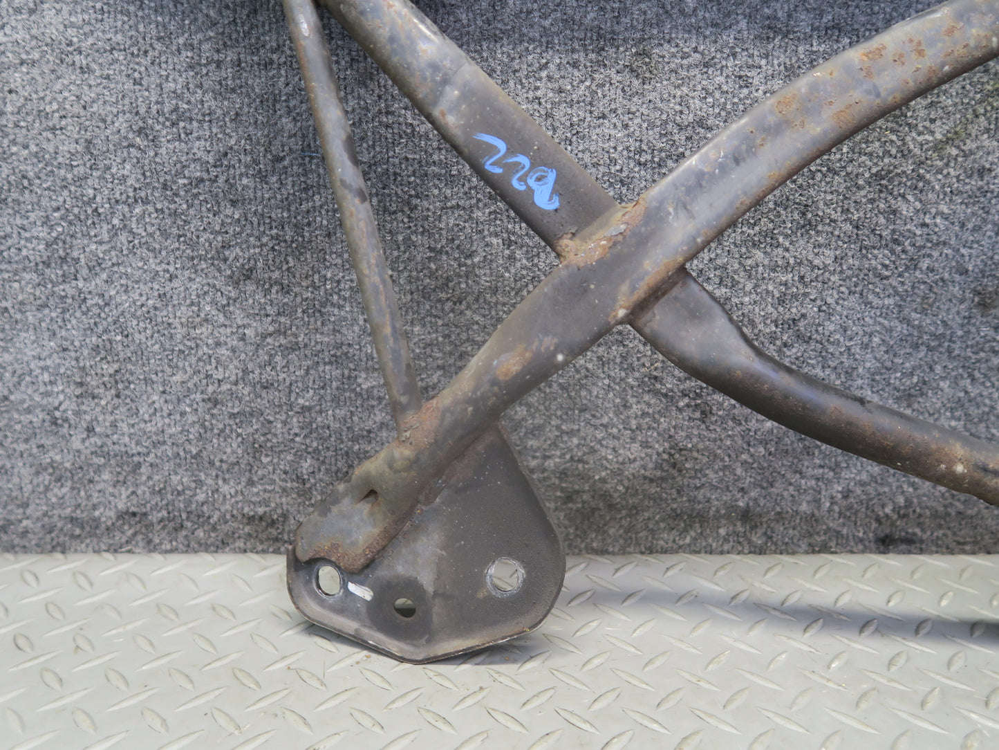 96-02 BMW E36/7 Z3 Front X Brace Crossmember Reinforcement Subframe OEM