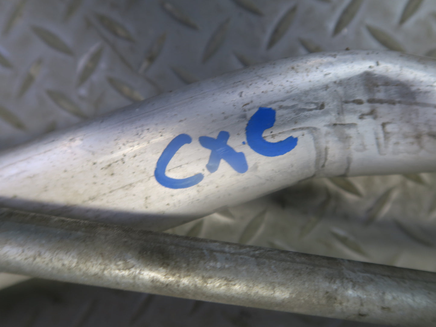 97-04 Chevrolet Corvette C5 Front Wiper Transmission Linkage w Motor OEM