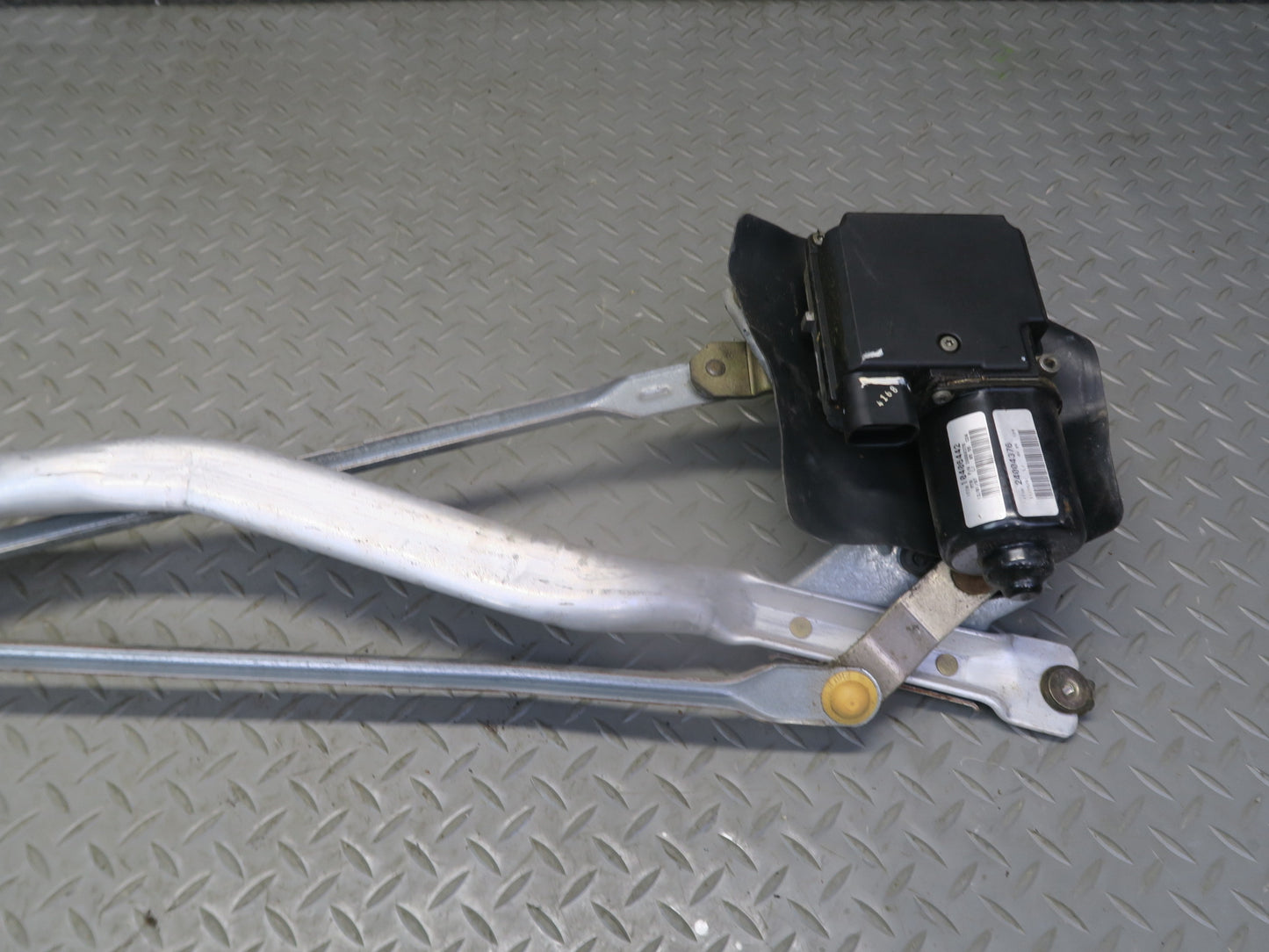 97-04 Chevrolet Corvette C5 Front Wiper Transmission Linkage w Motor OEM